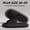 Black, variant on Unisex Pillow Slide Slippers – Ultra Soft Thick Sole House Sandals with Non-Slip Cushion Comfort for Bathroom, Beach, Indoor & Outdoor Everyday Wear