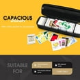 thumbnail image 2 of ProCase Trading Card Storage Case with 5 Dividers, Carrying Case Store 1200 Cards Durable Playing Card Game Travel Box Top Loader for MTG, Cards Against Humanity and Board Game, 2 of 7