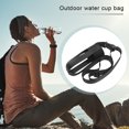 thumbnail image 1 of Bolsa De Botella De Agua Bolsa cruzada para botella de agua, bolsa portátil para senderismo, soporte para hervidor de agua (negro), 1 of 6