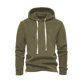 thumbnail image 2 of Sudadera con capucha para hombre, informal, lisa, gruesa, con cordón elástico, cierre de manga larga, blusa con capucha, blusa de poliéster para hombre, 2 of 4