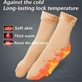 thumbnail image 6 of Women's Thermal Socks 5 Pairs - Thick Fleece Lined Winter Socks, Self-Heating Cold Weather Socks for Autumn, Winter, Snow, Outdoor Activities, 6 of 9