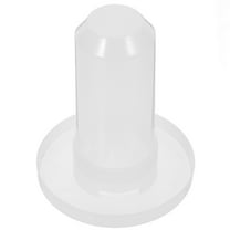 PTOOTP Automatic Chicken Feeder White ABS Poultry Feeder for Backyard, Farm, Coop - 1 Piece