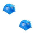 thumbnail image 2 of Billuyoard tienda para mascotas al aire libre lavable jaula plegable para cachorros tela oxford impermeable nido perro gato casa interior para L/Azul 2Conjunto, 2 of 6