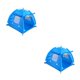 thumbnail image 4 of Methold tienda para mascotas al aire libre lavable jaula plegable para cachorros tela oxford impermeable nido perro gato casa interior para L/Azul 2Conjunto, 4 of 6