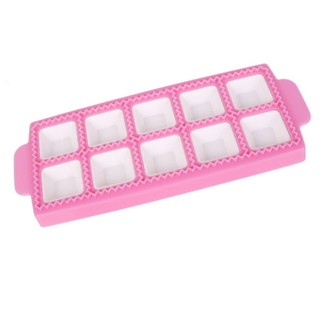 10 Grids/21 Grids Ravioli Maker Press Mould Lightweight Reusable Easy Cleaning Pan for Home Kitchen Cooking Tool