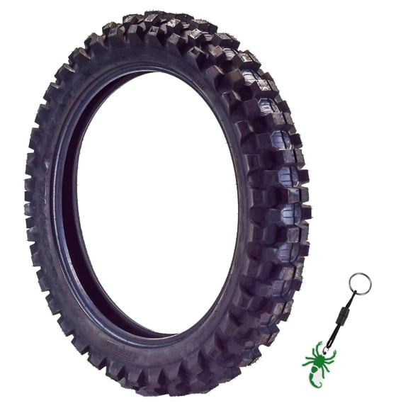 Pirelli Scorpion MX Extra X 110/90-19 Rear Dirt Bike Tire with Keychain - Single