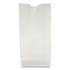 Paper Bags & Sacks 51030 #10 Paper Grocery Bag, 35lb White, Standard 6 5/16 X 4 3/16 X 13 3/8, 500 Bags
