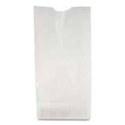 Paper Bags & Sacks 51030 #10 Paper Grocery Bag, 35lb White, Standard 6 5/16 X 4 3/16 X 13 3/8, 500 Bags