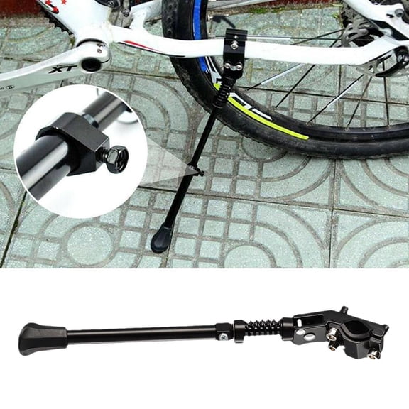 QHUDLV YXRRVING 26-36cm Adjustable Kickstand Mountain Side Kick Stand Foot Brace Accessories Universal Road Bike Support