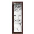 thumbnail image 2 of ArtToFrames 10" x 35" Honors Mahogany Picture Frame, 10x35 inch Brown Wood Poster Frame (WOM-5155), 2 of 7