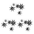 thumbnail image 2 of QualitChoice 1 Set Star Decorations Household Interesting Exquisite Stars Pendant Party Supply Craft Decoration Decor Props for Layout Dark grey 3Set, 2 of 6