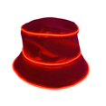 thumbnail image 3 of LED Light Up Bucket Hat Glowing Fisherman Hat Neon Party Hat For Festival Rave Concert Night Club Costume, Battery Not Included One Size, 3 of 10