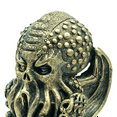 thumbnail image 6 of Antique Yellow Bronze Halloween Ornaments, Crusu Mythical Statues, Resin Crafts, 6 of 6