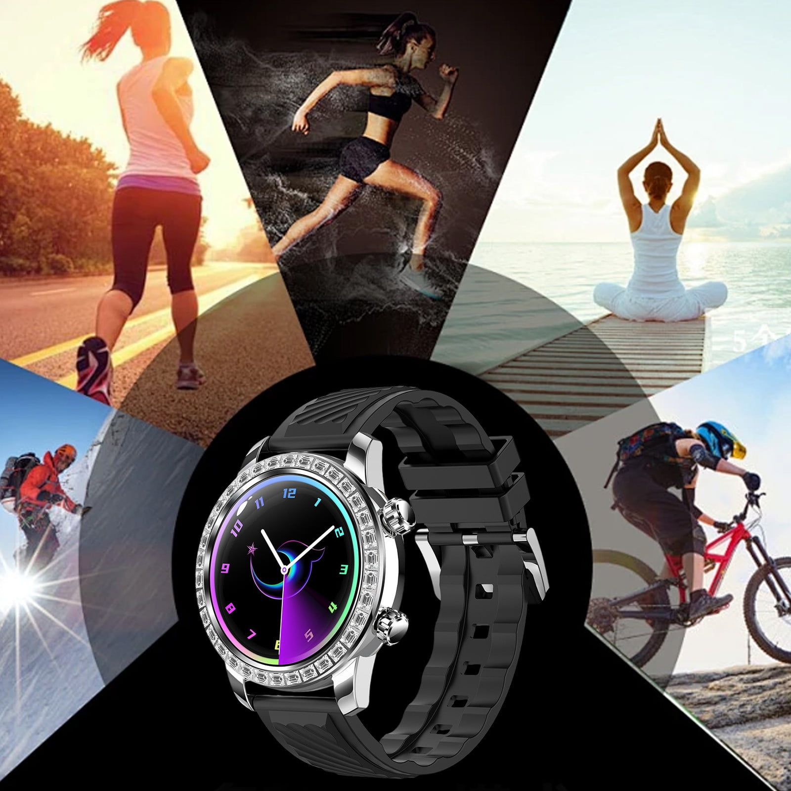 Mrzvby Gifts for Women Clearance!High Precision Smartwatch With Two Watch Bands Bluetooth HD Call Intelligent Voice Control Long Battery Life And IP68 Water Proofing 1.52inch Smart Sports Watch