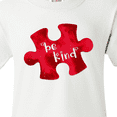 thumbnail image 4 of Inktastic Autism Awareness Be Kind Red Puzzle Piece Youth T-Shirt, 4 of 5