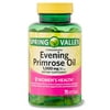 Spring Valley Evening Primrose Oil Women's Health Dietary Supplement Softgels, 1000 mg, 75 Count