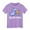 Purple, variant on Juniors Boys Shirts & Tops Letter Print Crew Neck Short Sleeve Pullover Tshirts Activewear,,12-13 Years