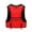 Red, variant on Vest Rucksack Adjustable Pack for Camping Hiking Cycling Gray