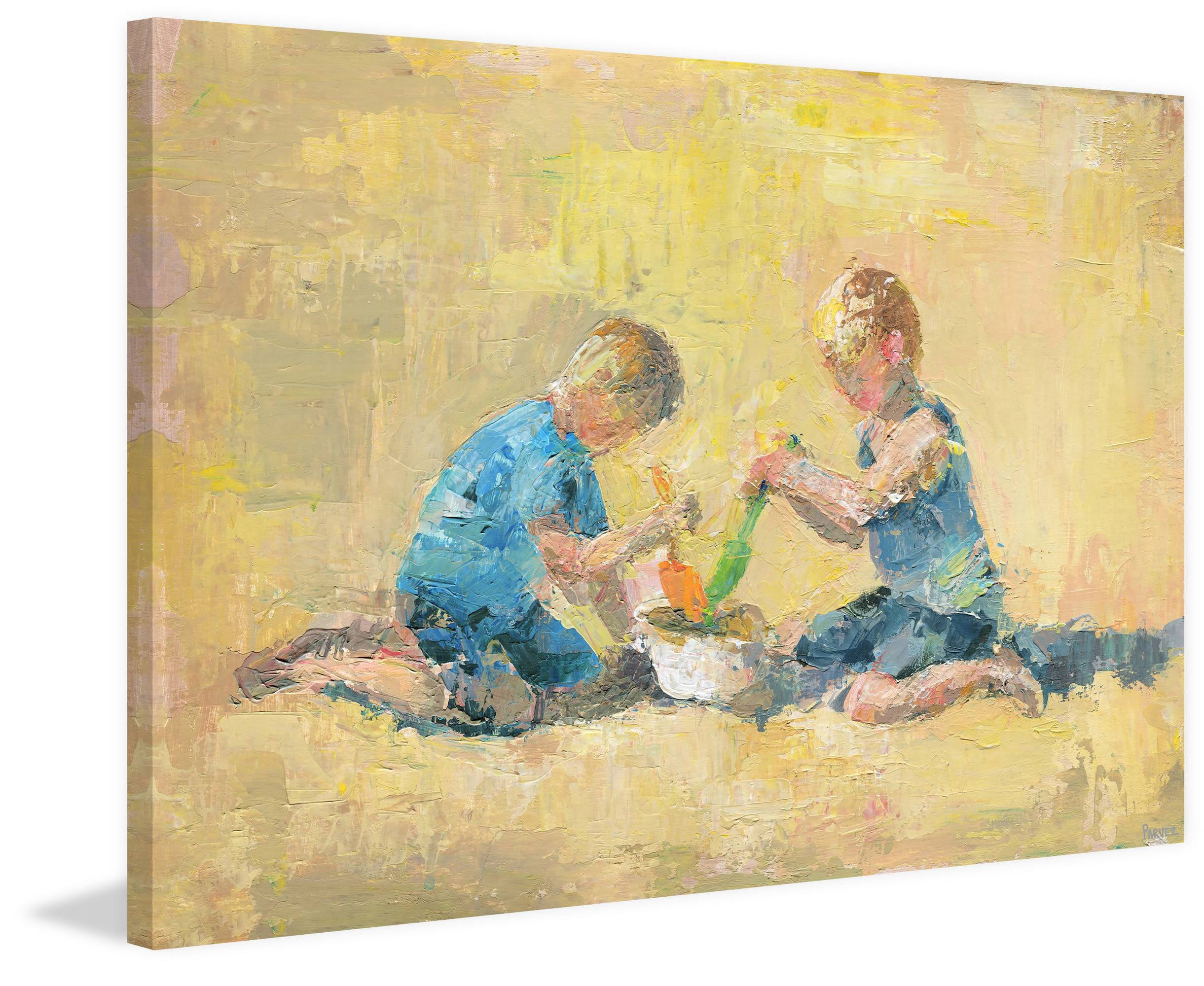 Parvez Taj Happy Playground Canvas Wall Art