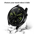 thumbnail image 2 of PC Frame Tempered Glass Case Compatible for Huawei Watch GT3 42mm/46mm Smartwatch Shockproof Covers, 2 of 5