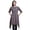 Dark Navy Blue, variant on Bimba Orange Tribal Leaves Asymmetric Kurta Indian Tunic Tops For Women Printed Indian Clothing X-Large
