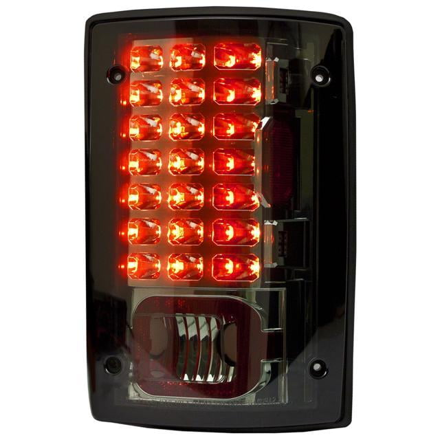 IPCW 95-12 Ford Econoline 00-05 Excursion Tail Lamps LED Red LEDT-502CR Pair