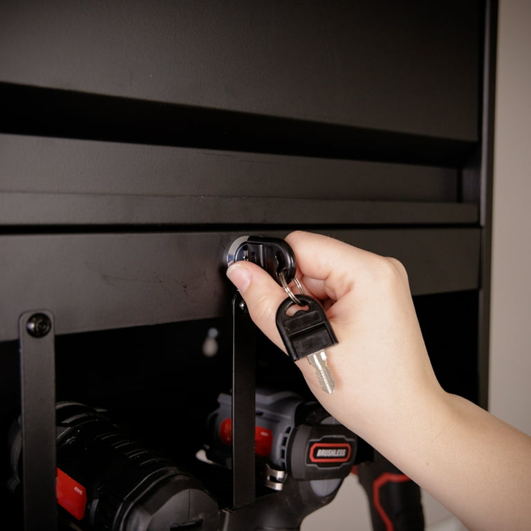 Workpro Wall Mount 18-in Power Tool Storage Caddy, Tool Hanger