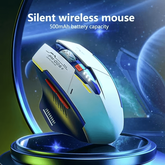 Inphic F9 Rechargeable Wireless Mouse Battery Level Display For Computer PC Laptop Silent Office Gaming Mouse