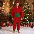 thumbnail image 2 of Onesie Family Christmas Pajamas Matching Sets Holiday Sleepwear Christmas Pajamas Onesie Animal Jumpsuit Sleepwear Adult Couples, 2 of 7
