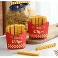 thumbnail image 2 of 24 Clips Selladores Para Bolsas Alimentos Forma Papas Fritas, 2 of 5