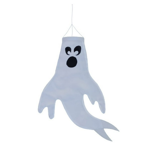 Dvkptbk decoratio n Halloween Decoration Windpipe Flag Polyester Flag
