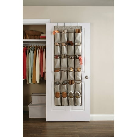 Better Homes And Gardens 24 Pocket Over The Door Shoe Organizer