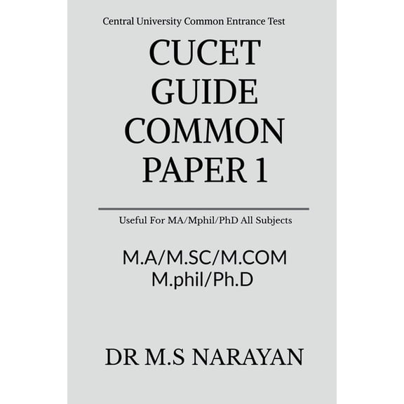 Cucet Guide Common Paper 1, (Paperback)