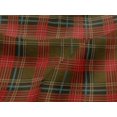 thumbnail image 4 of oneOone Viscose Jersey Fabric Tartan Check Print Sewing Fabric BTY 60 Inch Wide, 4 of 4