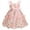 Pink & Gold, variant on IBTOM CASTLE Toddler Baby Girls Butterfly Dress Princess Embroidered Flutter Sleeve Pageant Wedding Birthday Party Tulle Tutu Dress 4-5 Years Pink & Blue
