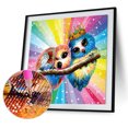 thumbnail image 1 of Cuadros Decorativos 5D Diamante Pintura Búho Full Round Drill DIY Wall Art Crafts Imagen (X268) Wdftyju embutido en tela, 1 of 9