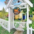 thumbnail image 4 of VOAVEKE Window Privacy Film,Window Film Decorative,Round Wooden Door Pendant, 4 of 7
