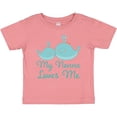 thumbnail image 3 of Inktastic My Nonna Loves Me Boys or Girls Baby T-Shirt, 3 of 5