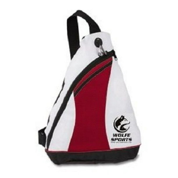 Wolfe Wolfe Basic Pickleball Sling Bag Zipper Pockets With Single Strap Backpack Walmart