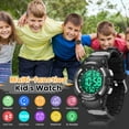 thumbnail image 2 of Bomieux Kids Watch Digital Watch for Boys Multifunctional Sports Watch with EL-Backlight, Stopwatch,Alarm,Date,Week,Silicone Strap Waterproof Watches Gift for Boys Girls, 2 of 8