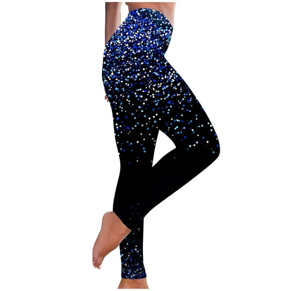 WIZUTIZ Womens Leggings with Pocket Women's Warm Soft Tights Yoga Leggings Retro Trousers Spandex Pants with Cute Print up to 65% Off