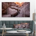 thumbnail image 1 of Desert Mountains in Kazakhstan - Landscape Canvas Art Print, 1 of 4