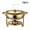 All Golden 2 sets, variant on of 5QT Golden Stainless Steel Chafing Dishes Designed for Buffets, Featuring Removable Lid Holders. Ideal for Parties, Weddings, And Catering, Specifically for Cooking Purposes. (only for cooking)