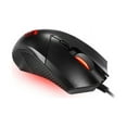 thumbnail image 3 of MSI Clutch GM08 S12-0401840-CLA Black 6 Buttons 1 x Wheel USB 2.0 Wired Optical 4200 dpi Gaming Mouse, 3 of 7