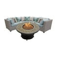 thumbnail image 2 of TK Classics Florence Wicker Patio Set with Balmoral Fire Pit Table, 2 of 2
