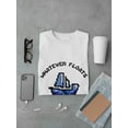 thumbnail image 3 of Whatever Floats Your Boat Pixel Graphic Men White T-Shirt, Male x-Large, 3 of 4