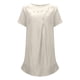 thumbnail image 4 of Vestido informal con botones para mujer - Cuello redondo - Elegante para el día a día - Poliéster - Primavera/verano - Tallas S-XXL, 4 of 8