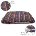 thumbnail image 3 of Ethnic Pet Bed, Inspired Repeating Folkloric Pattern with Colorful Traditional Motifs, Chew Resistant Pad for Dogs and Cats Cushion with Removable Cover, 24" x 39", Multicolor, by Ambesonne, 3 of 4