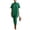 Green, variant on 2 Piece Sets for Women 2 Piece Knit Loungewear Set Turtleneck Short Sleeve Oversized Tunic Top & Ribbed High Waist Leggings Casual Loose Fall Winter Outfit Suit Red S