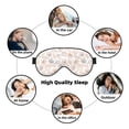 thumbnail image 7 of Naloa Maple Leaves Print Sleep Mask for Sleeper, Light Blocking Sleeping Eye Mask for Women Men, Eye Shade with Adjustable Strap for Travel, Nap,Meditation, 7 of 7